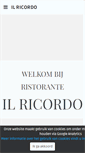 Mobile Screenshot of ilricordo.be